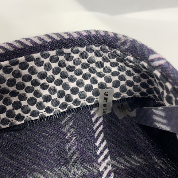 Men’s bugatchi caviar plaid button down long sleeve shirt size M - Picture 5 of 6